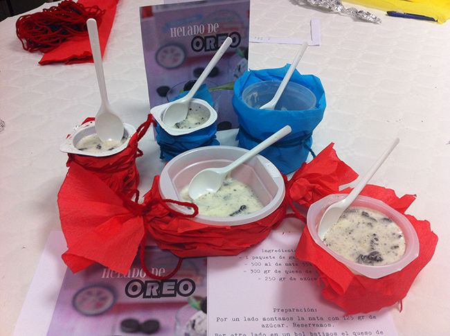 Helado de Oreo