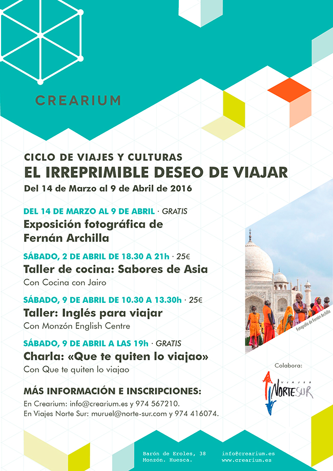 Exposición fotográfica de Fernán Archilla: El irreprimible deseo de viajar